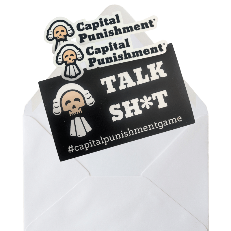 Capital Punishment Stickers